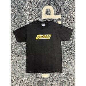 Brand New with tags Mens Hanes Vintage 90s ESPN Tshirt Size MEDIUM BLACK